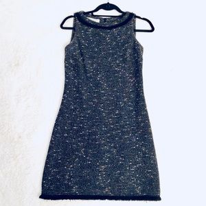 Wool blend shift dress - made in Italy